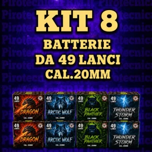 Kit 8 Batterie 49 Lanci